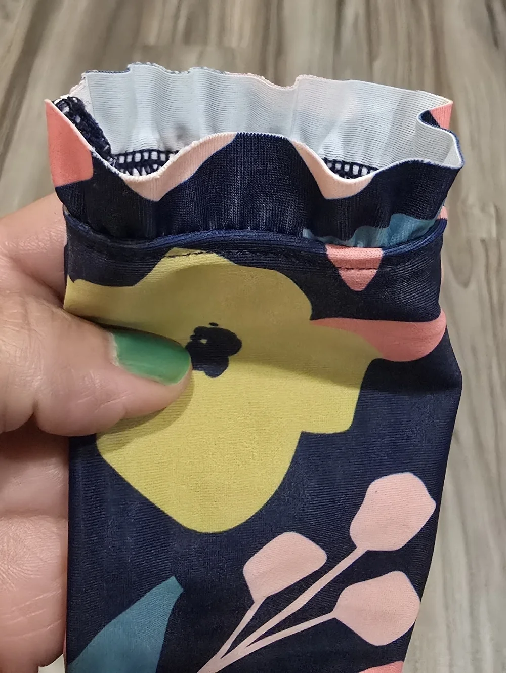 Simple Joys by Carter’s Girls Floral Rash Guard Swimsuit 2T One Piece Navy